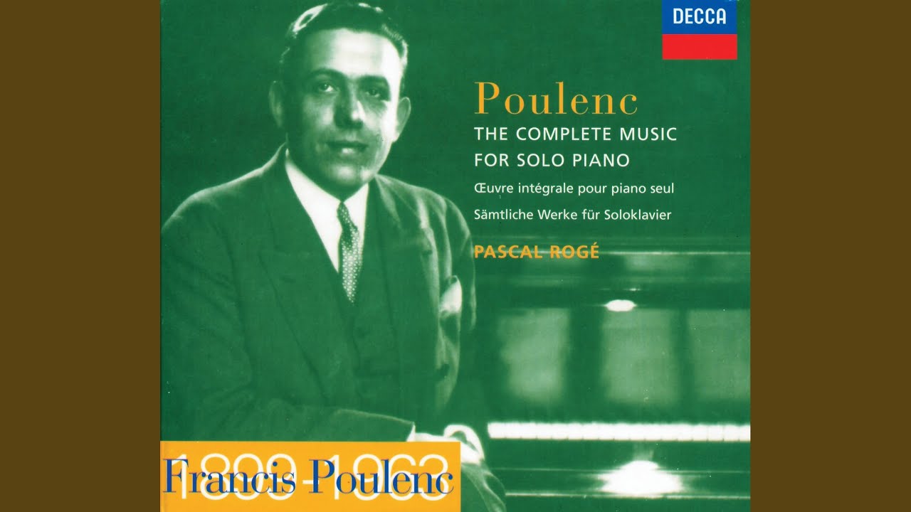 Poulenc: Promenades, FP24: 1. A pied (Nonchalant)