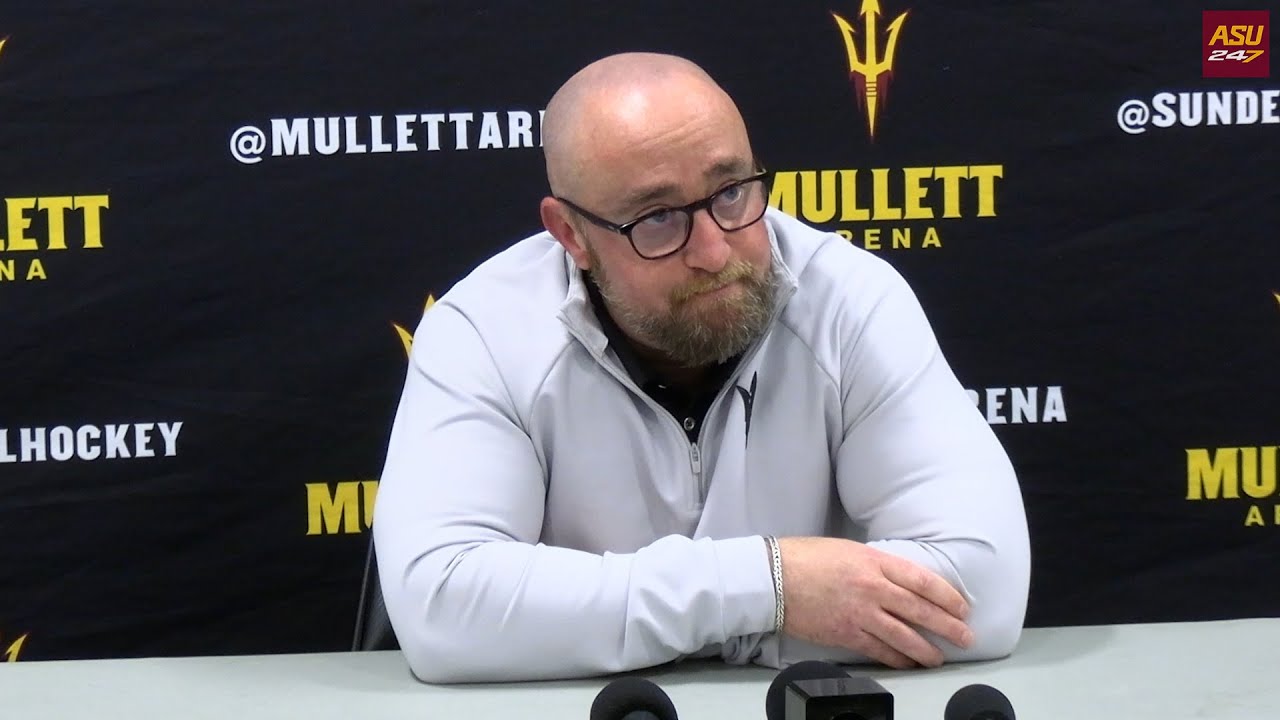 Greg Powers after St. Cloud State's 4-3 win and series sweep over ASU (02/07/2026)