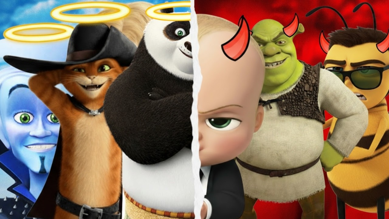 Most Loved VS Most Hated DreamWorks Protagonists