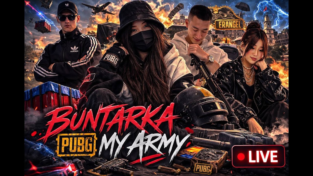 🛑PUBG BUNTARKA🛑ARMY  В БОЮ🔥#LiveStream#pubgmobile#Gaming#BUNTARKA