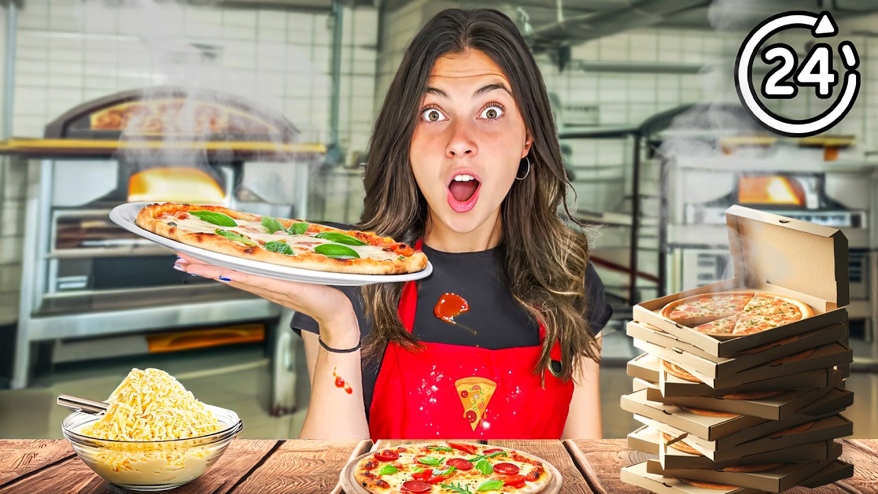 IK WERD PIZZA BAKKER VOOR 1 DAG! (ROND) 