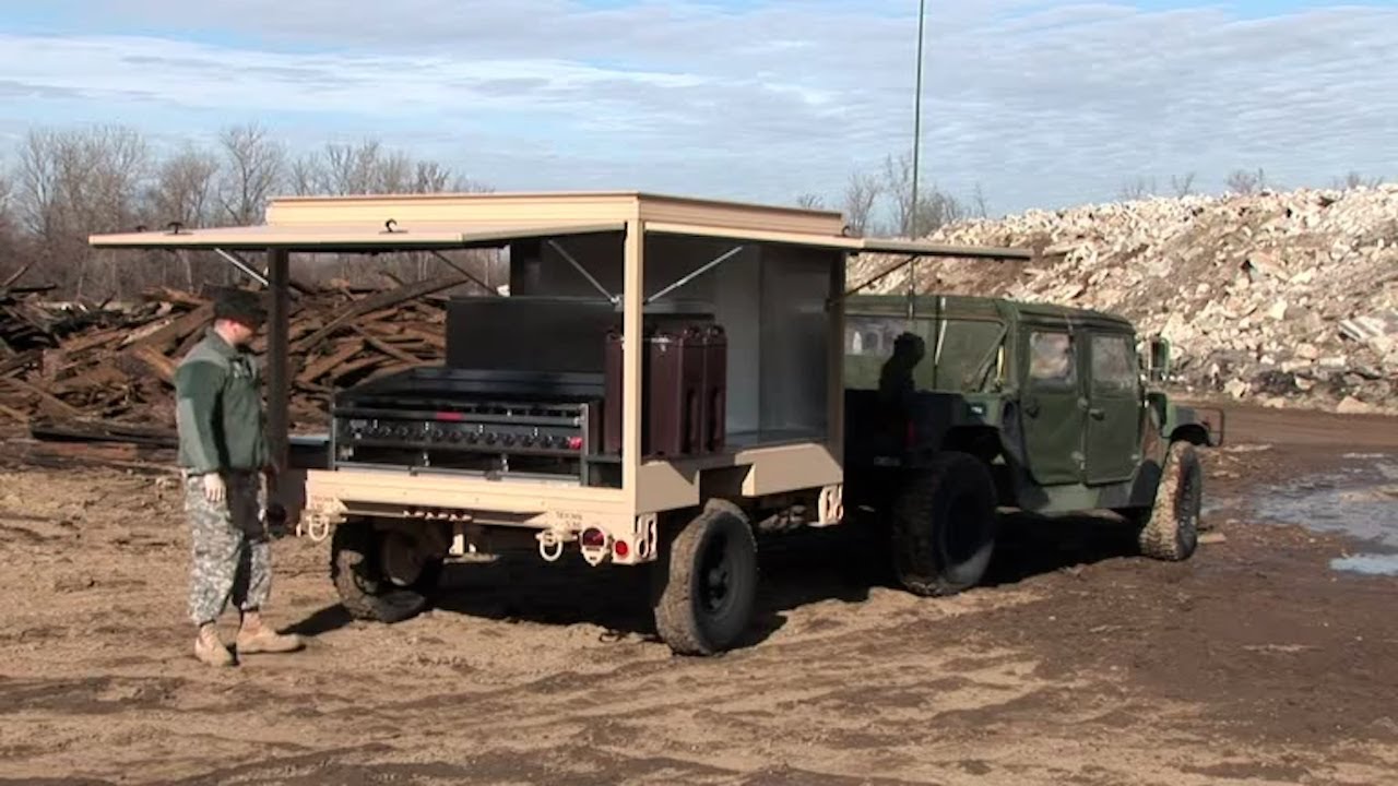 Kitchens To Go - CF-200G - Military Grade Mobile Field Kitchen -