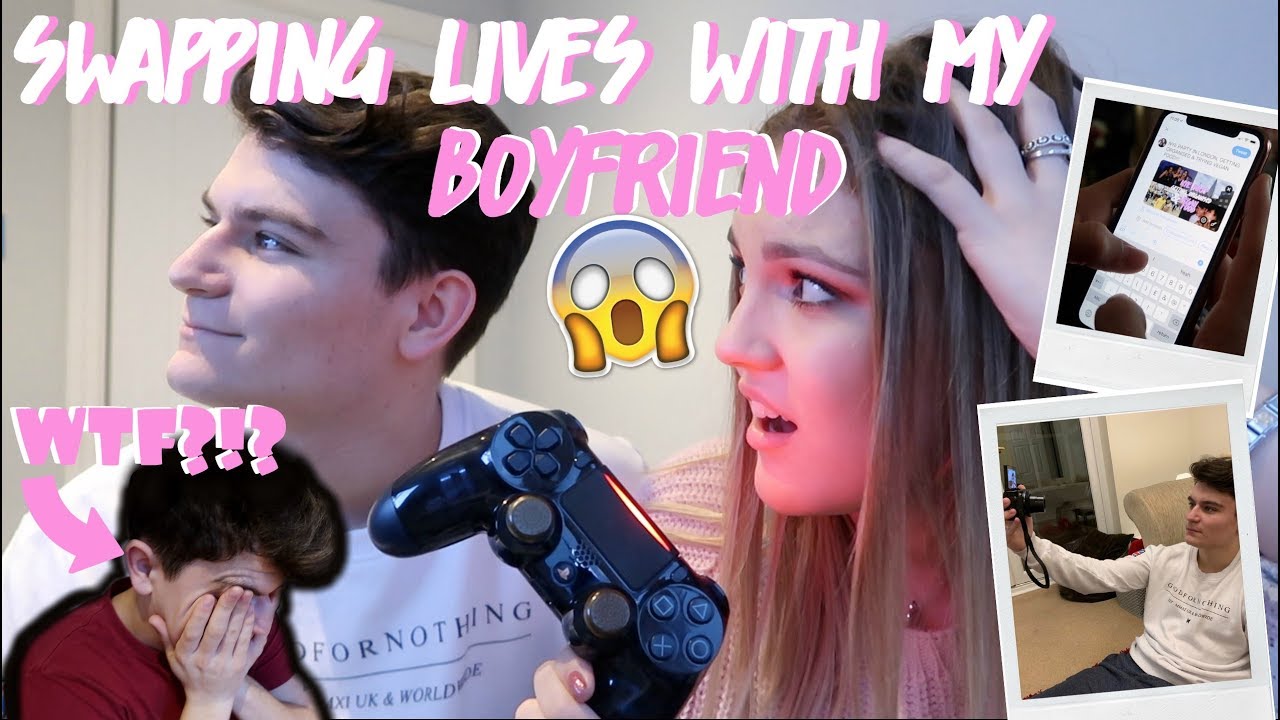 I SWAPPED LIVES WITH MY BOYFRIEND FOR A FULL DAY!?! *literally what a mess*