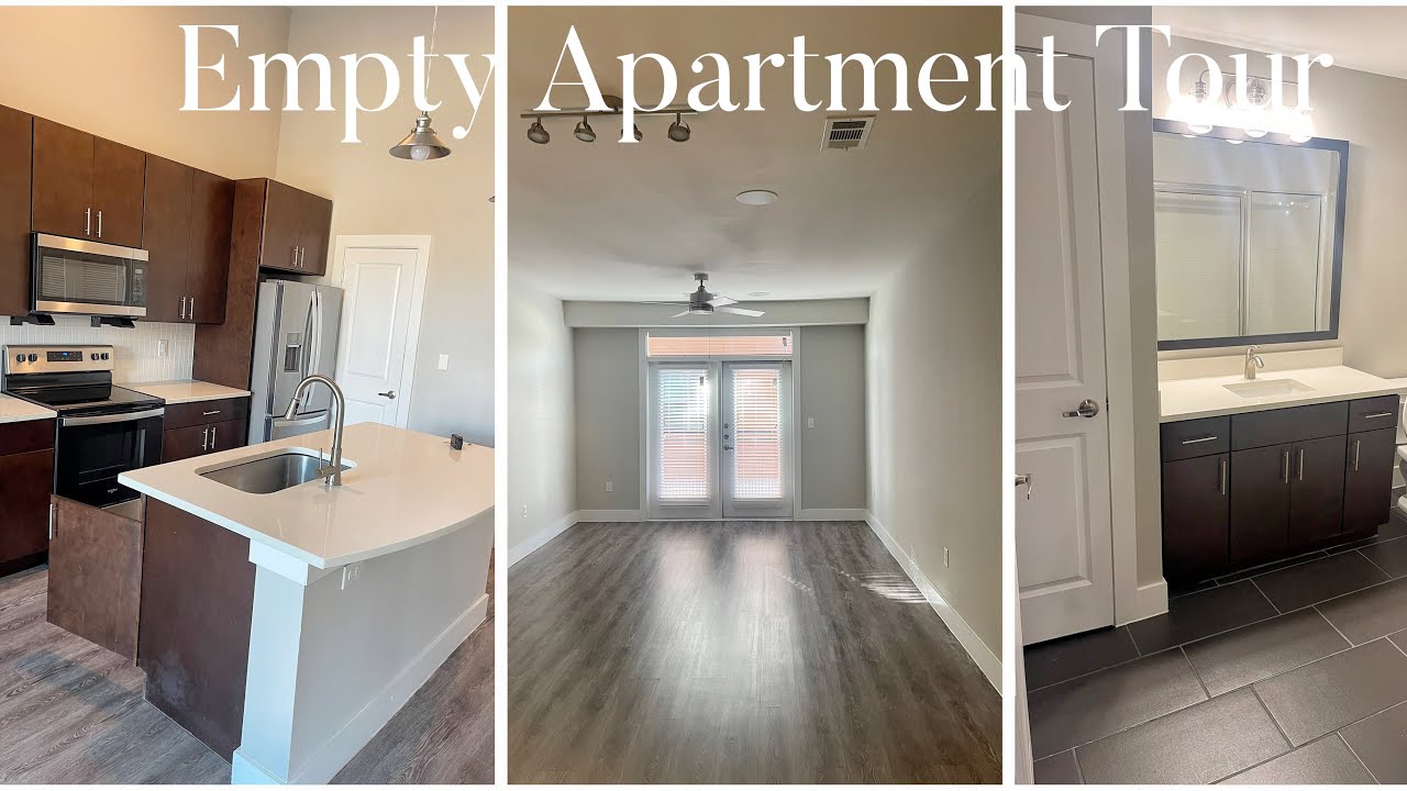 EMPTY APARTMENT TOUR IN MY NEW HOME☁️ moving Vlog 2024