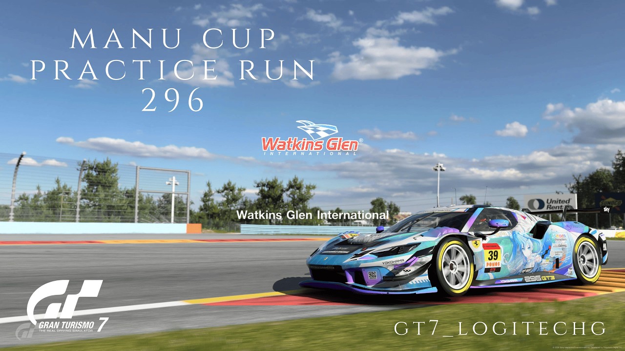 GT7 | Manu Round 6 Watkins Glen | Practice Run | Sub Account
