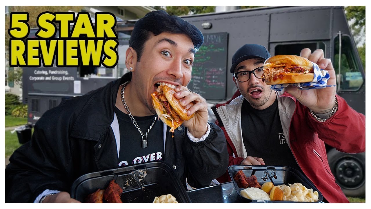 Eating At The BEST Reviewed Food Truck In My City (5 Star)