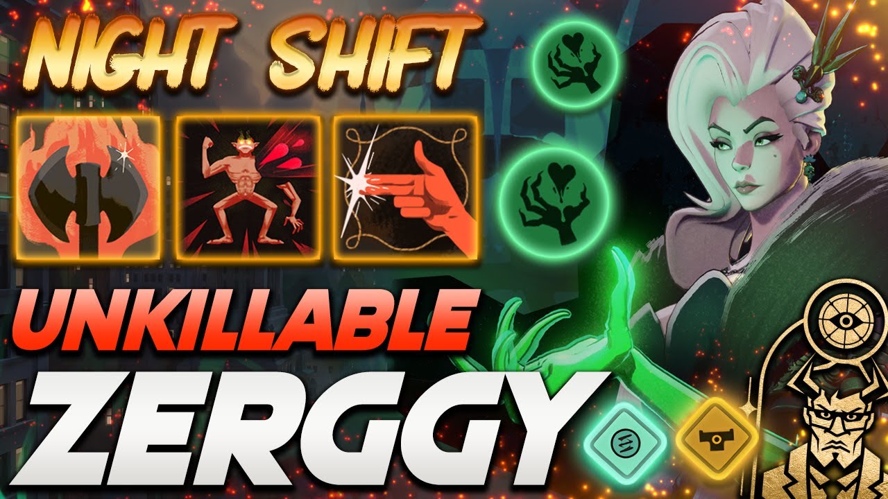 Zerggy Lady Geist UNKILLABLE [Deadlock Night Shift] - Deadlock Pro Gameplay & Guides [Watch & Learn]