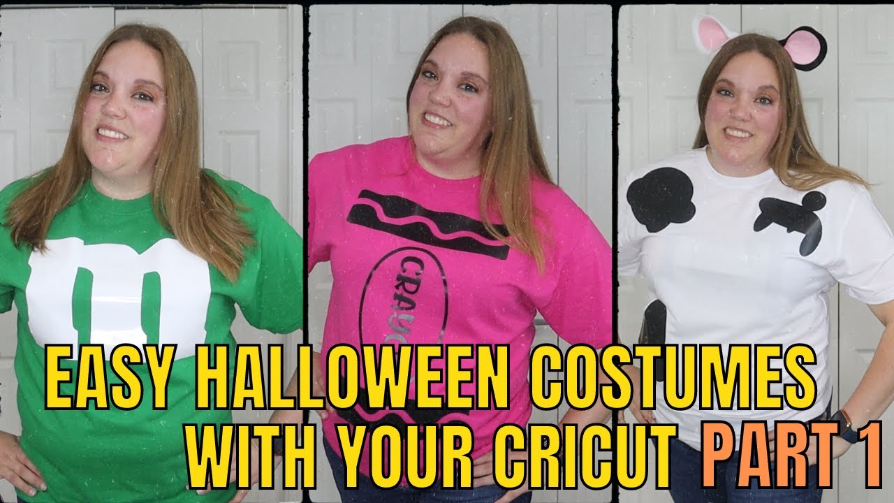 Easy Halloween costume ideas with Cricut DIY Quick costumes you can make in under an hour