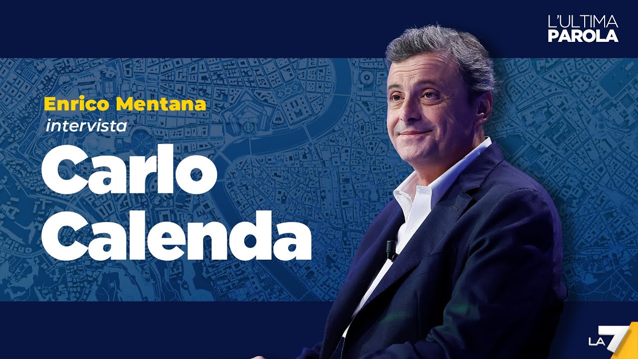 Elezioni europee 2024 | Enrico Mentana intervista Carlo Calenda
