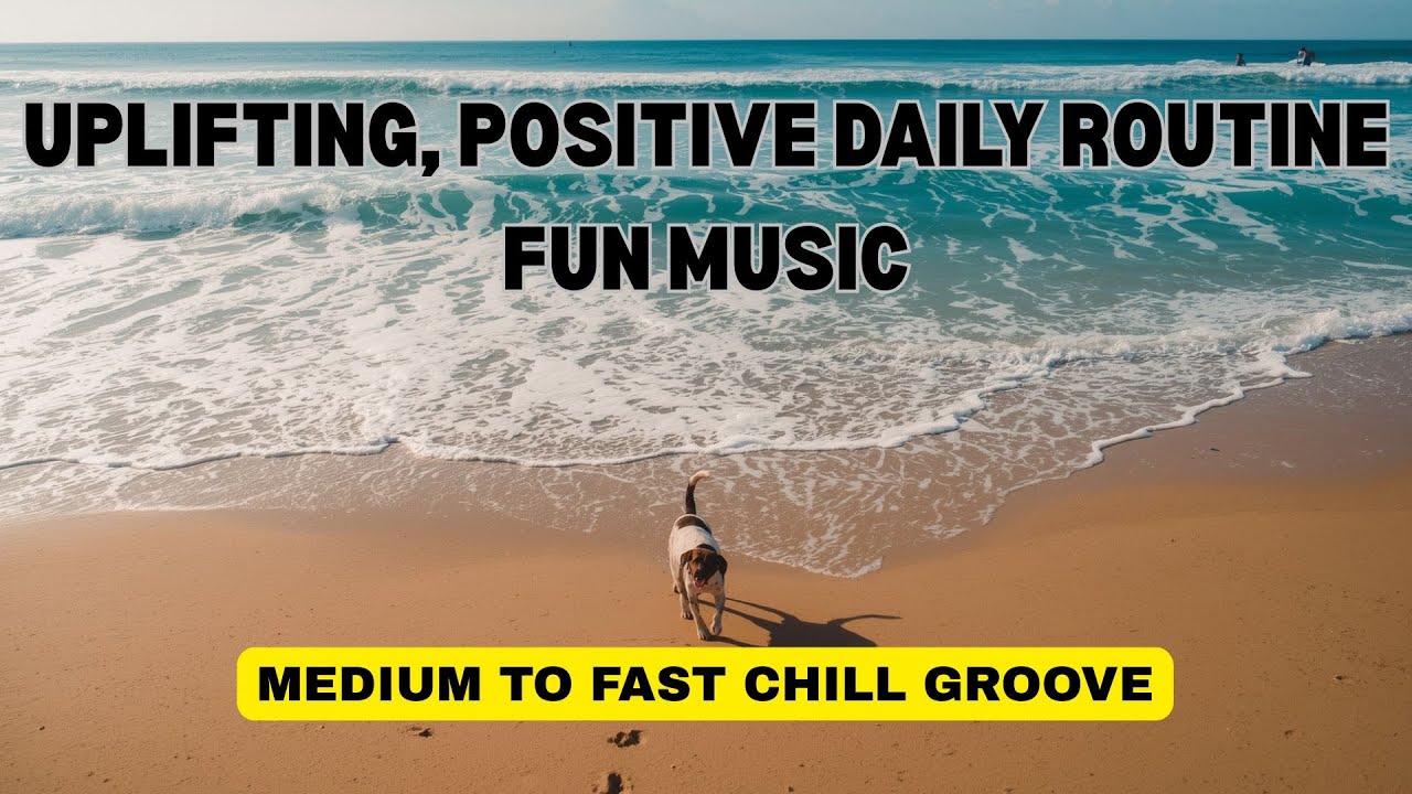 Uplifting and Positive daily routines Fun Music | Medium to Fast Chill Groove