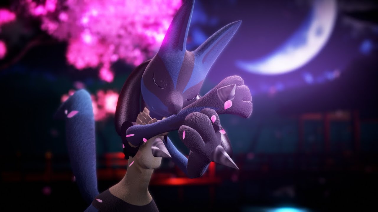 【MMD】Lucario - Jougen no Tsuki