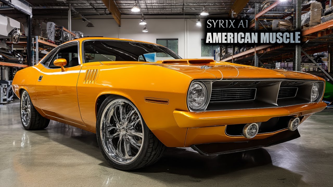 Future of American Muscle – AI‑Generated Concept Cars