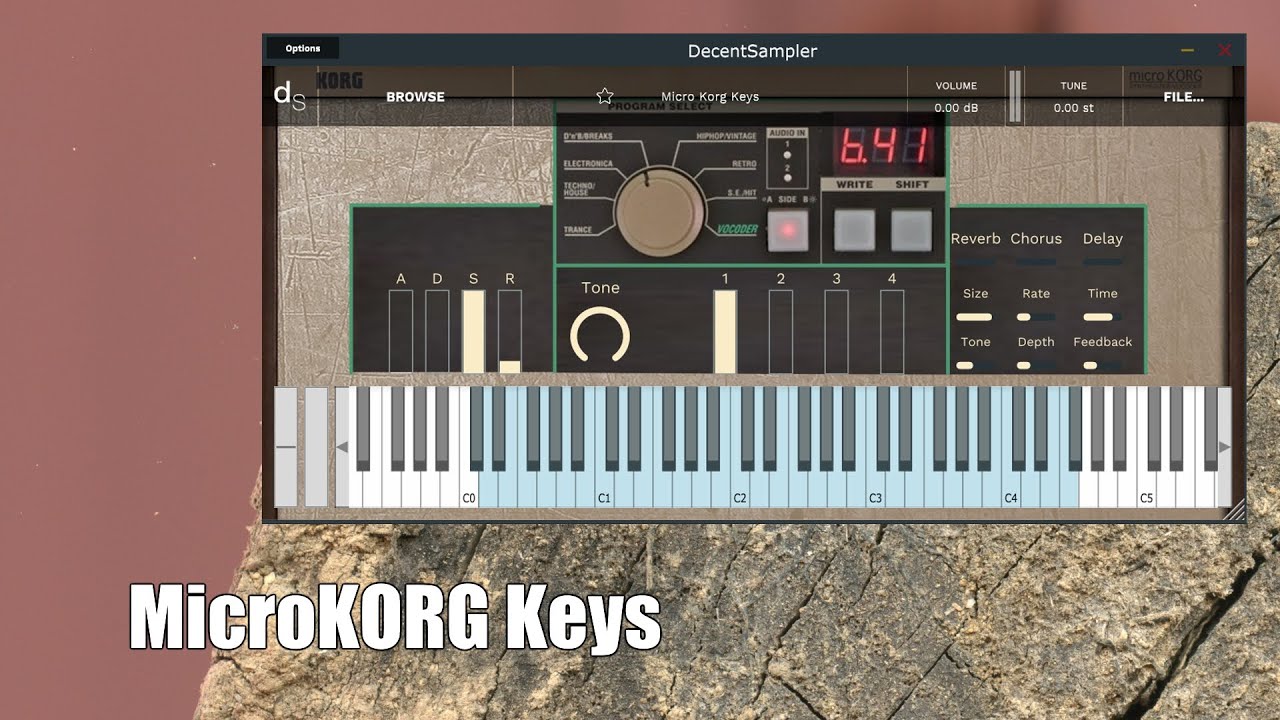 MicroKORG Keys (Plus a Free Decent Sampler VST)