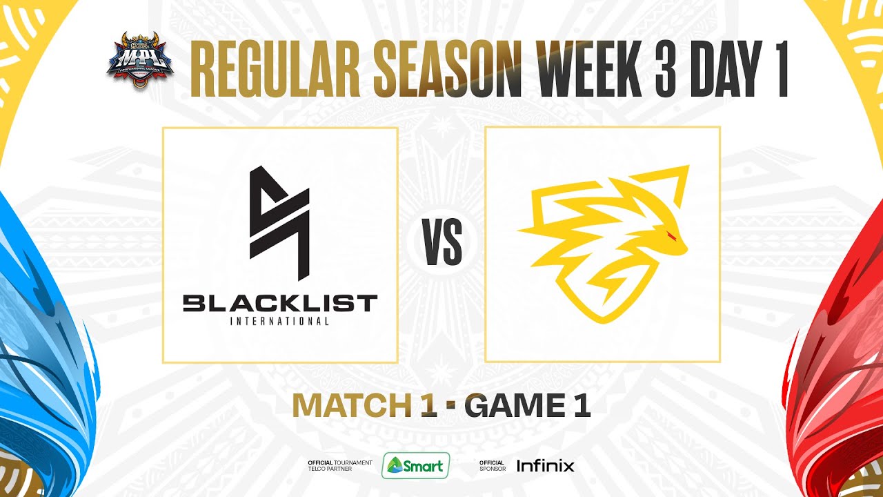 MPL PH S11 - W3D1 - BLCK vs ONIC - GAME 1