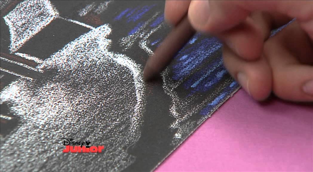 Art Attack - Texture Drawing - Sandpaper