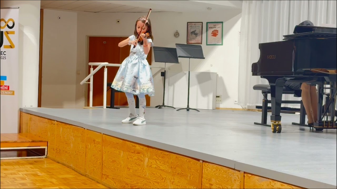 First Stage Performance – Gabriela Violin Magic🎻🎼