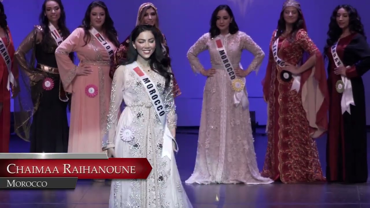 National Costume Show, 2022 Miss Arab USA Pageant