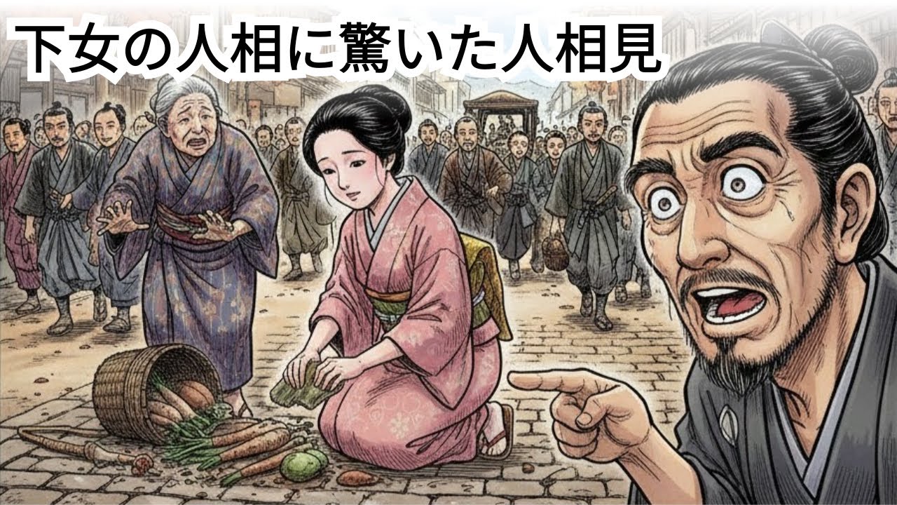(オーディオブック)  御台所の人相を持つ下女に驚愕した人相見 | 野談 | 昔話 | 民話 | 伝説 | 説話
