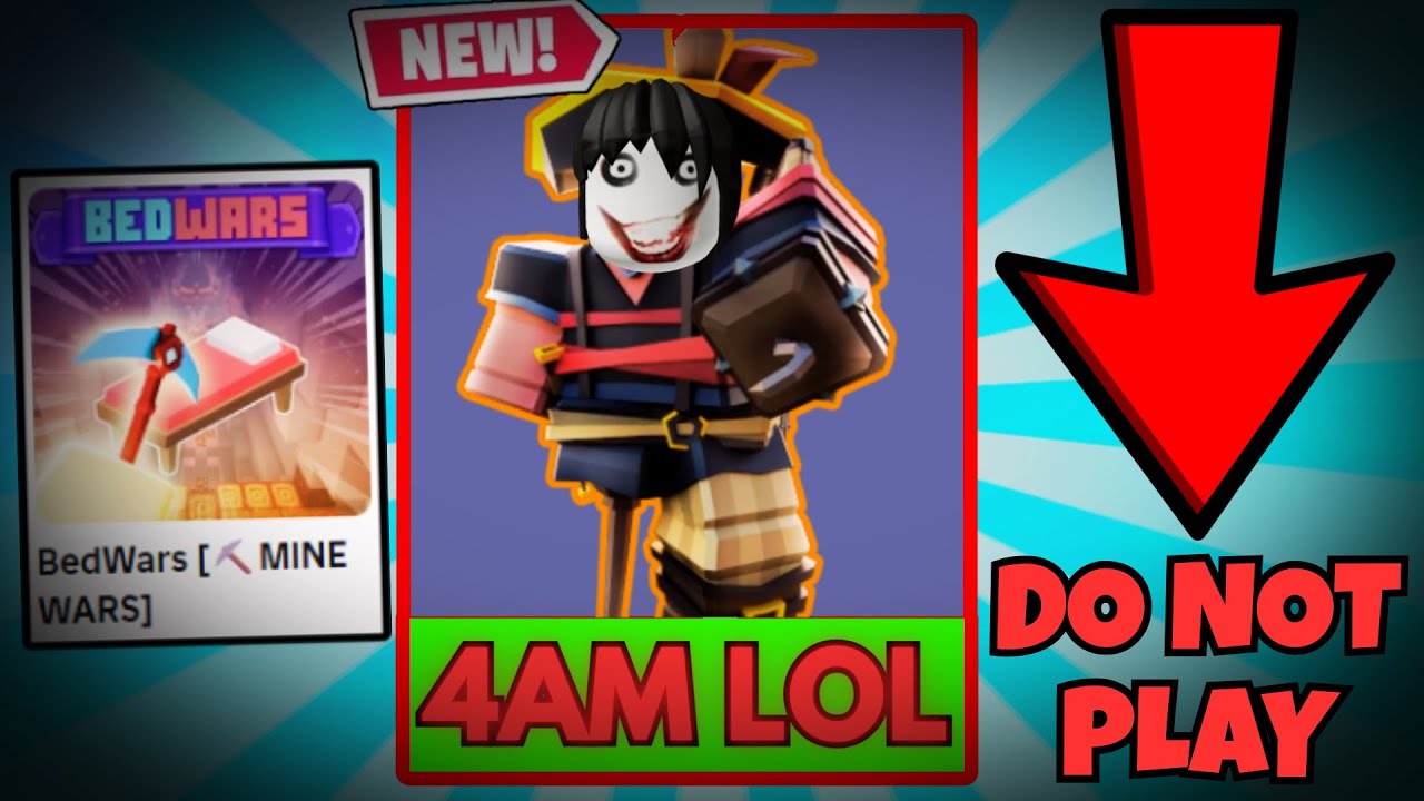 как меня **ПОЙМАЛИ В 4 УТРА** в Roblox Bedwars.. (ОПЯТЬ)