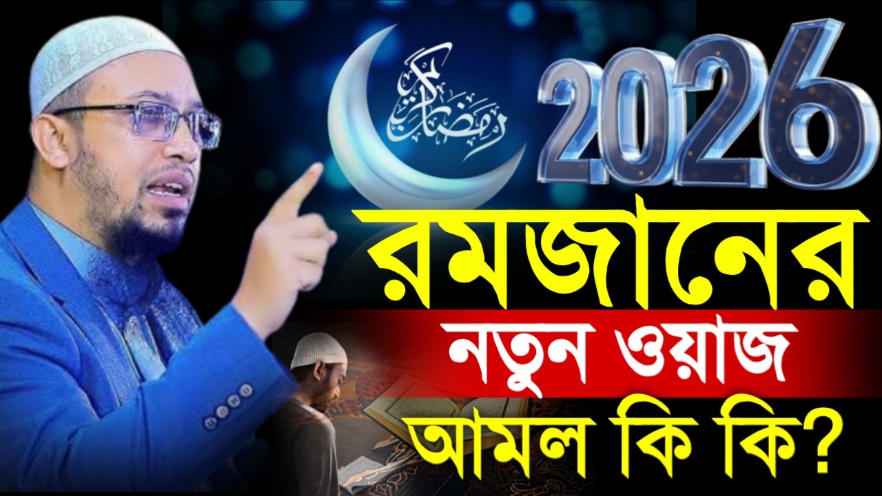 🔴রমজানের নতুন ওয়াজ কি কি আমল করবেন এই সময়!শায়খ আহমাদুল্লাহ।Shaykh Ahmadullah.Feb 19, 202610:00 PMyit