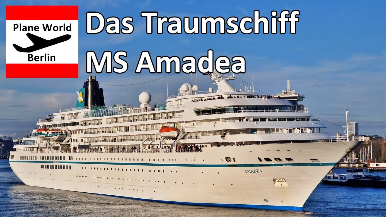 Das Traumschiff MS Amadea in Amsterdam // Einlaufen des Kreuzfahrt Schiffes & an Bord Impressionen