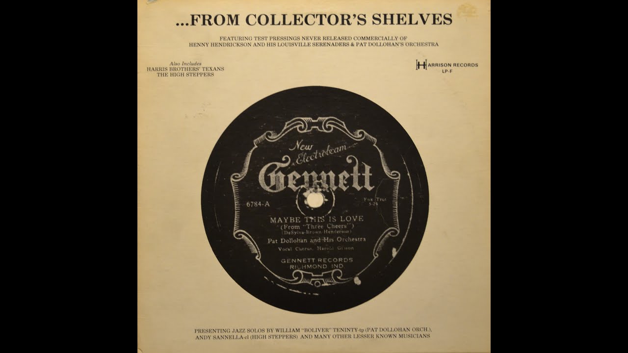 From Collector's Shelves (1976) Full Album of Early Jazz
