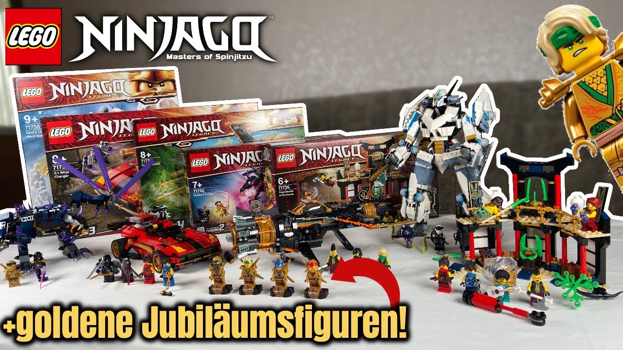 Ninjago rettet die 2021er LEGO Winterwelle! | 'Ninjago Legacy' Sets Review | 71738, 71742, 71735, ..