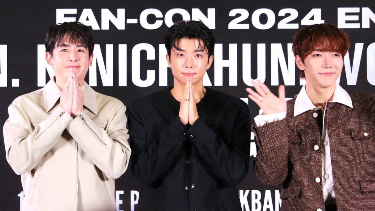 15-11-2024 Presconference ‘JUN. K, NICHKHUN, WOOYOUNG (From 2PM) Fan-Con 2024 [ENWJ] in Bangkok’