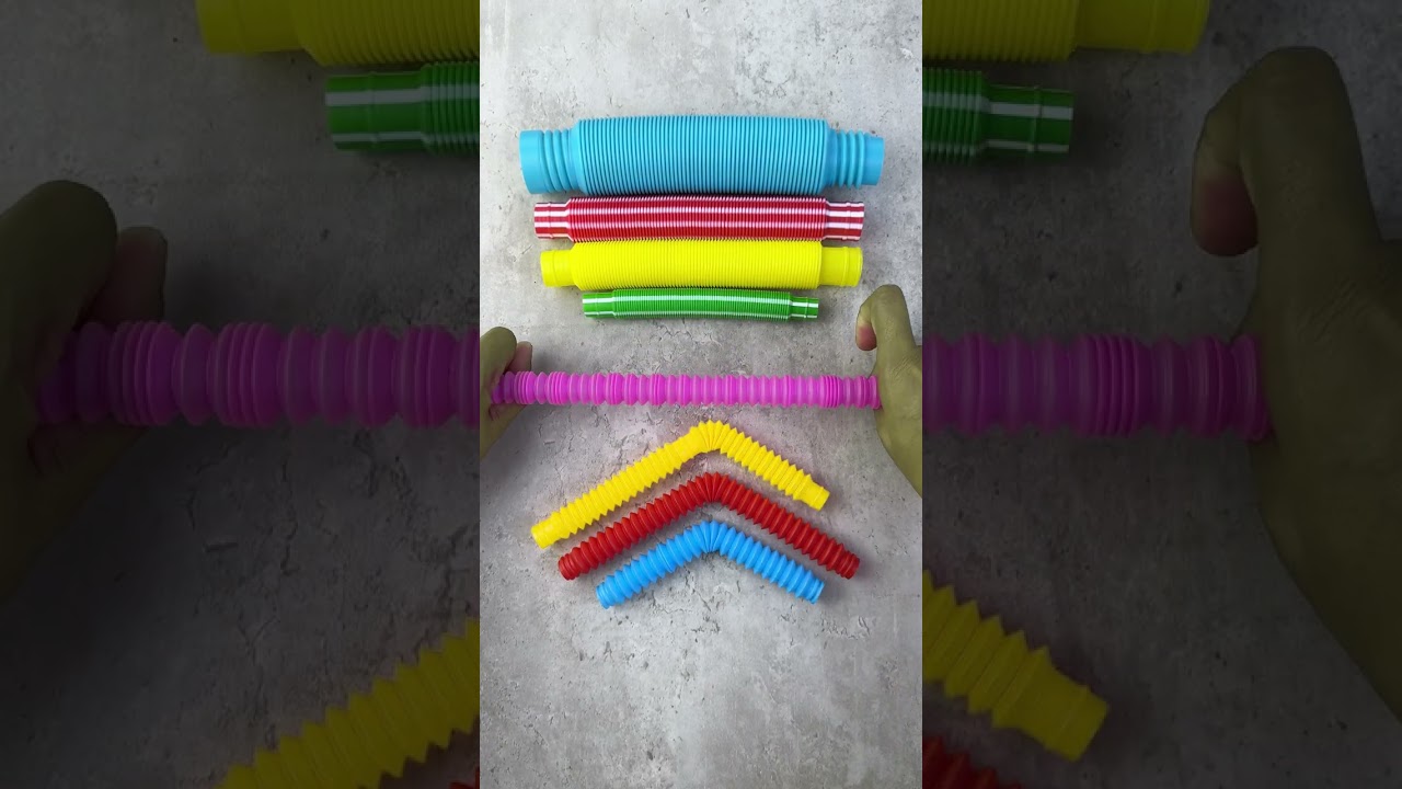 Quick Mini Pop Tube Relaxation #asmr #poptubesounds #satisfying #relaxing #shorts #diy