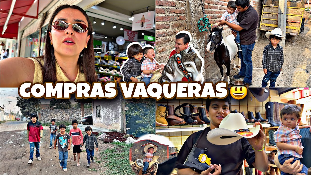 COMPRAS VAQUERAS Y VISITAMOS AL DUVALIN 🐴/ MAYVE CASTRO‼️