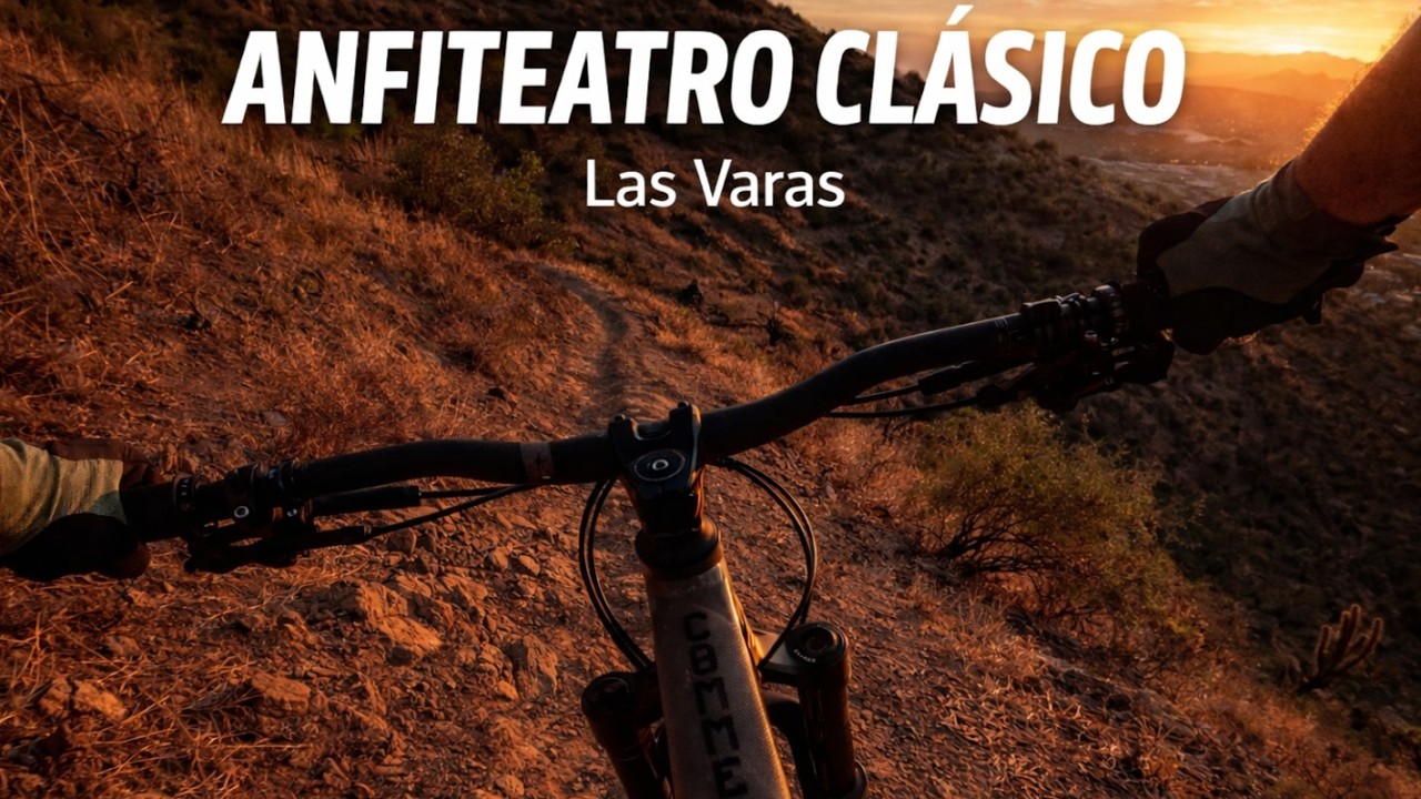 POV Enduro MTB en Anfiteatro Clásico 🚵‍♂️ | Las Varas – Santiago Chile