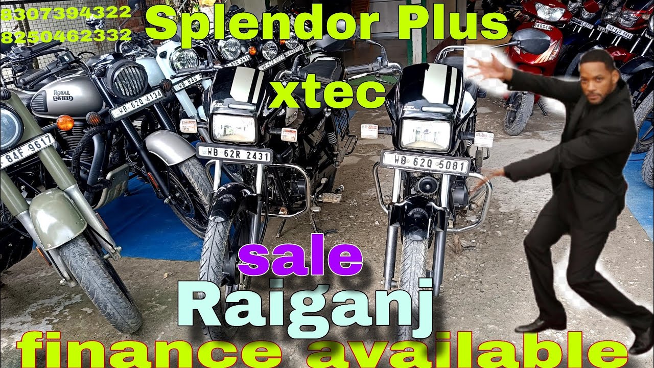 Splendor Plus xtec এবার পেয়ে যাবে সস্তায় আমাদের কাছে রায়গঞ্জে। প্রায় সব ধরনের বাইক পাওয়া যাবে🆗✅