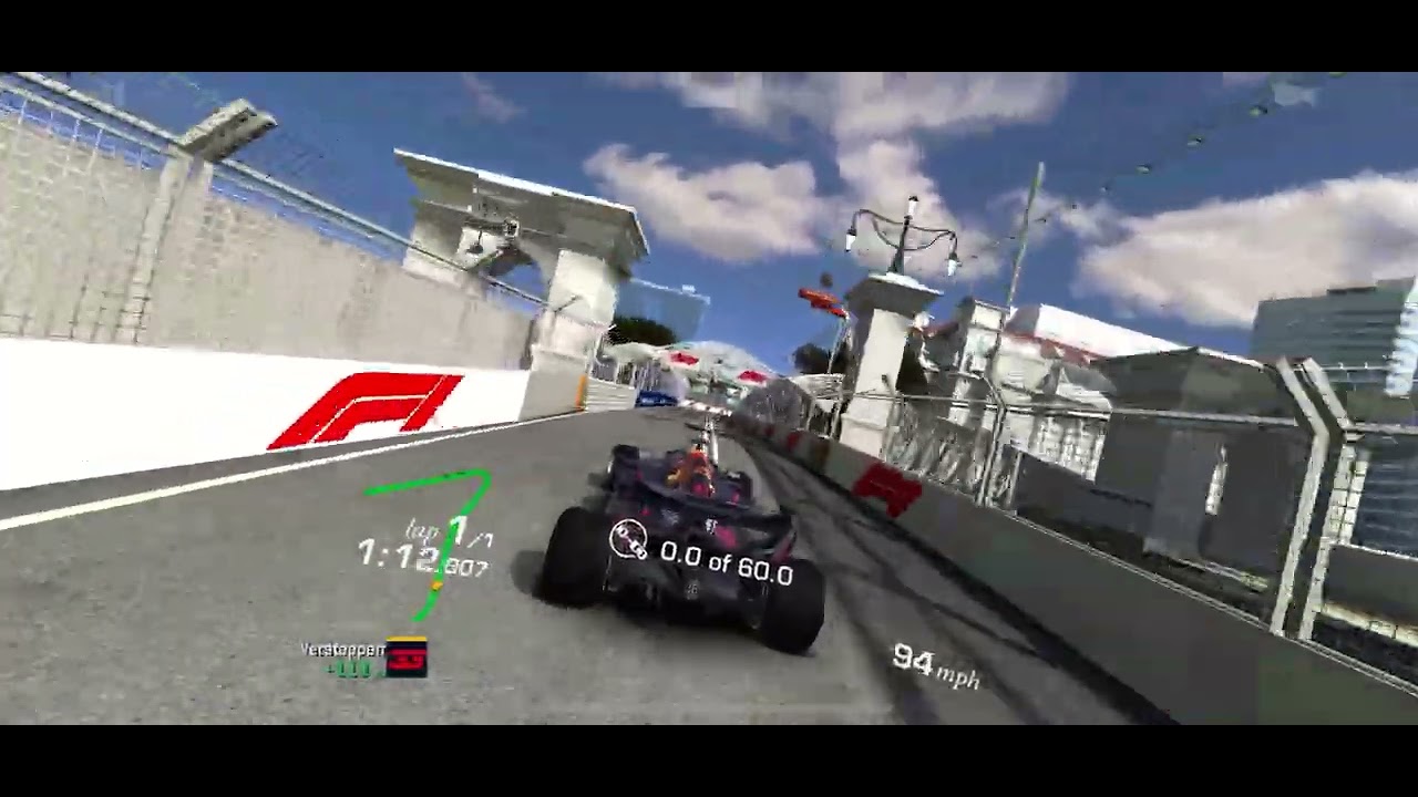 Real Racing 3 Brand New City with Formula 1 Race Car