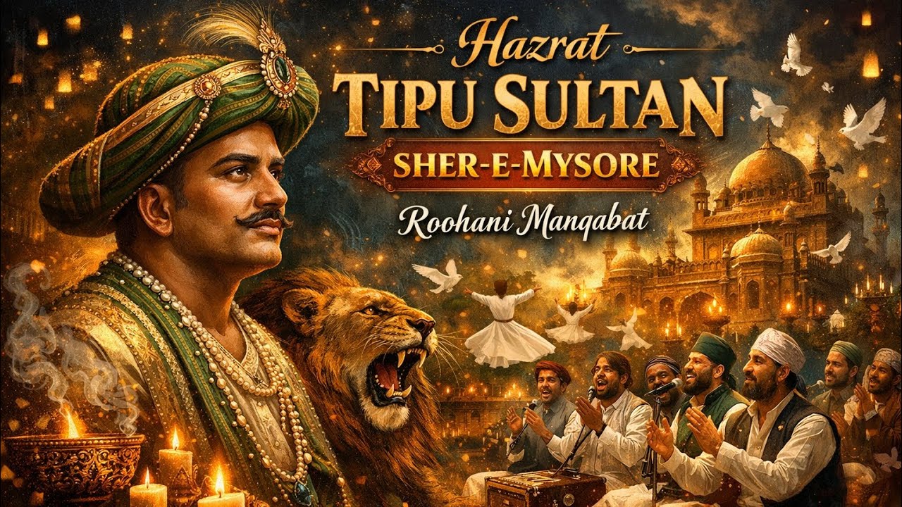 Hazrat Tipu Sultan | Sher-e-Mysore | New Sufi Qawwali | Roohani Manqabat