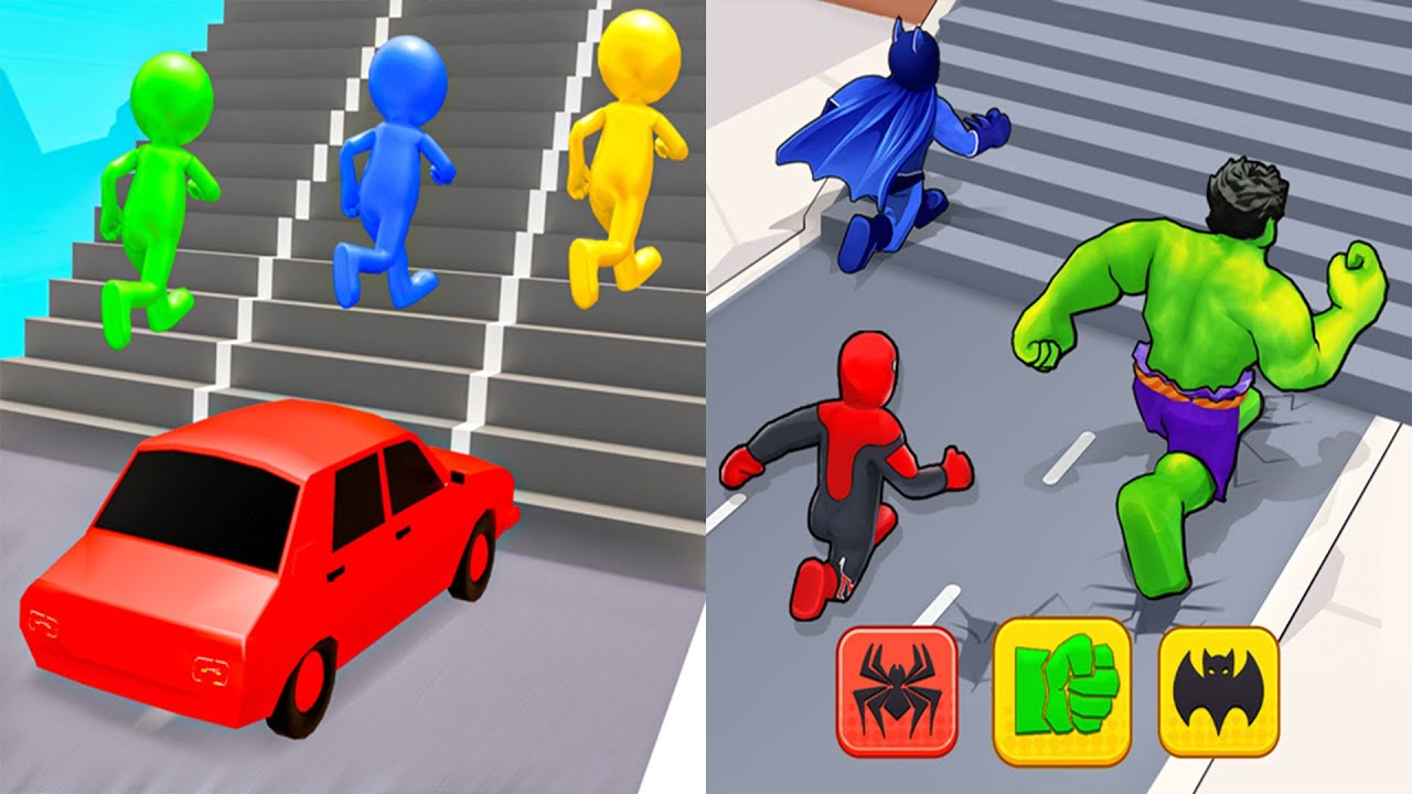 Shape shifting VS Hero Transform Superhero - All Level Gameplay Android iOS Ep29