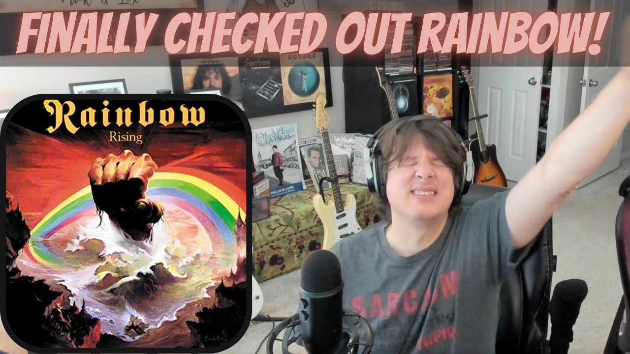 RAINBOW | FIRST SOLO REACTION | A Light in the Black (Metal w/ Nick) | BMC Reaction!!!