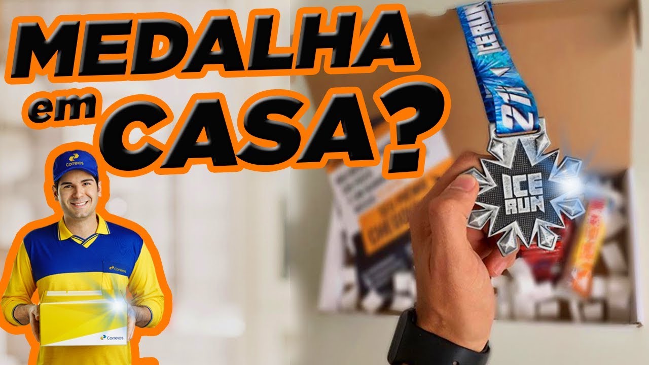 Corrida virtual? A medalha chega pelo correio?