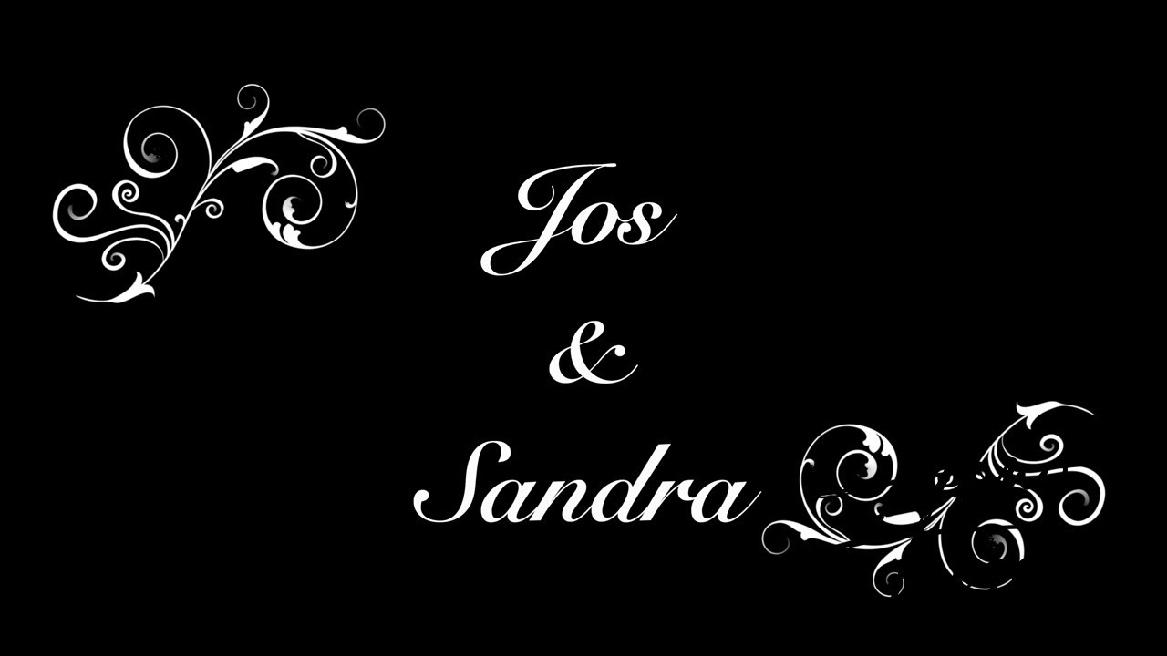 Jos en Sandra Bruidsclip
