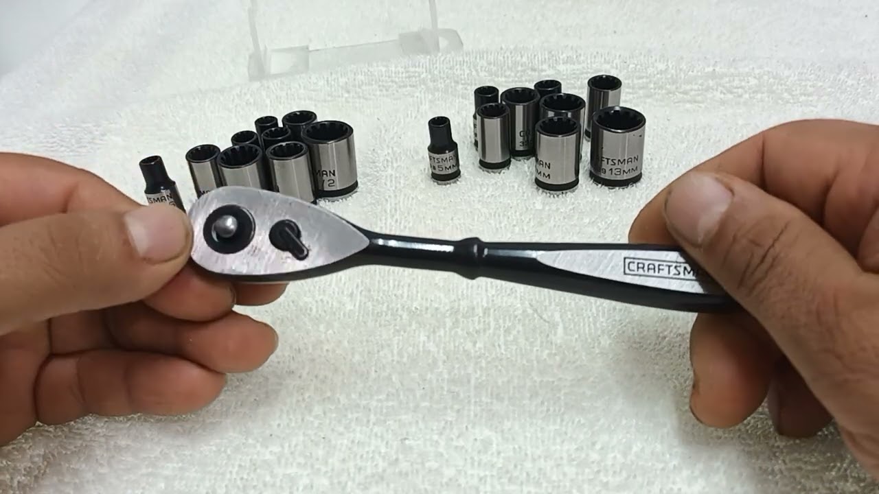 Matraca craftsman de 1/4 .   33068L-AB