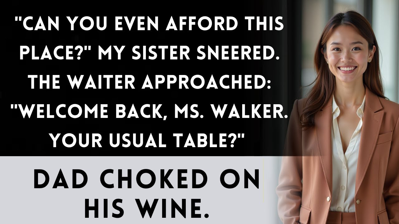 At Dinner They Called Me Poor—Then The Waiter Said 