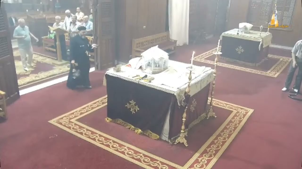 قداس اليوم الثالث-الاسبوع الثاني-الخمسين المقدسة-كنيسة العذراء مريم الزيتون 30-4-2025