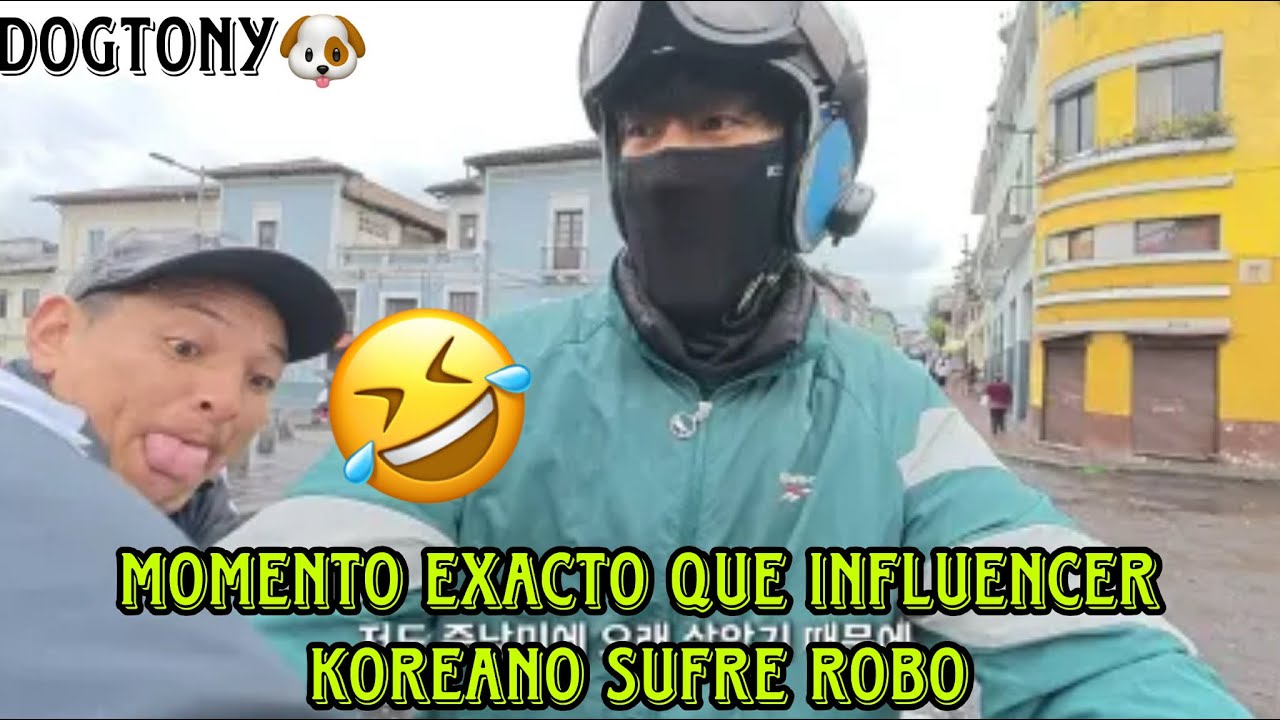 Video momento que youtuber coreano sufre un robo en el Centro Hist&oacute;rico de Quito