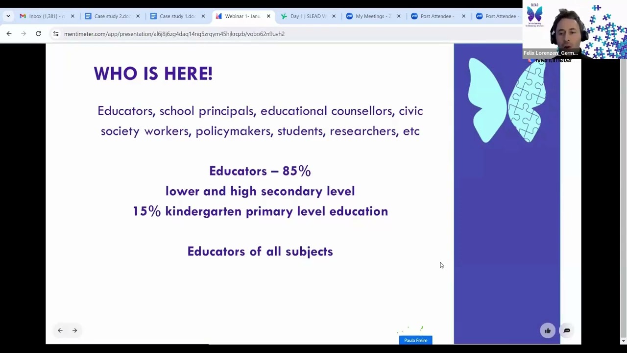 Webinar 1 - Understanding Service Learning I