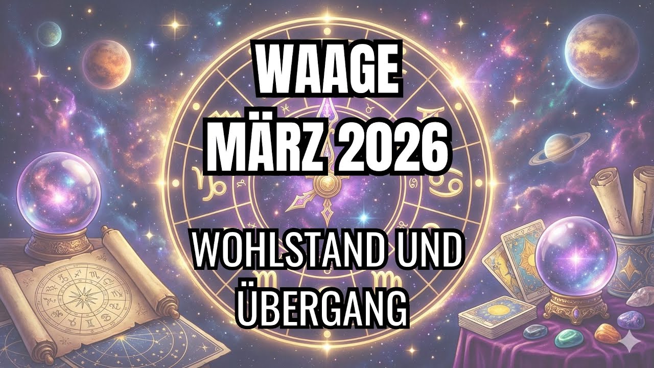 WAAGE ♎️ März 2026: Wähle deinen Weg - die interaktive Tarot Prognose🔮