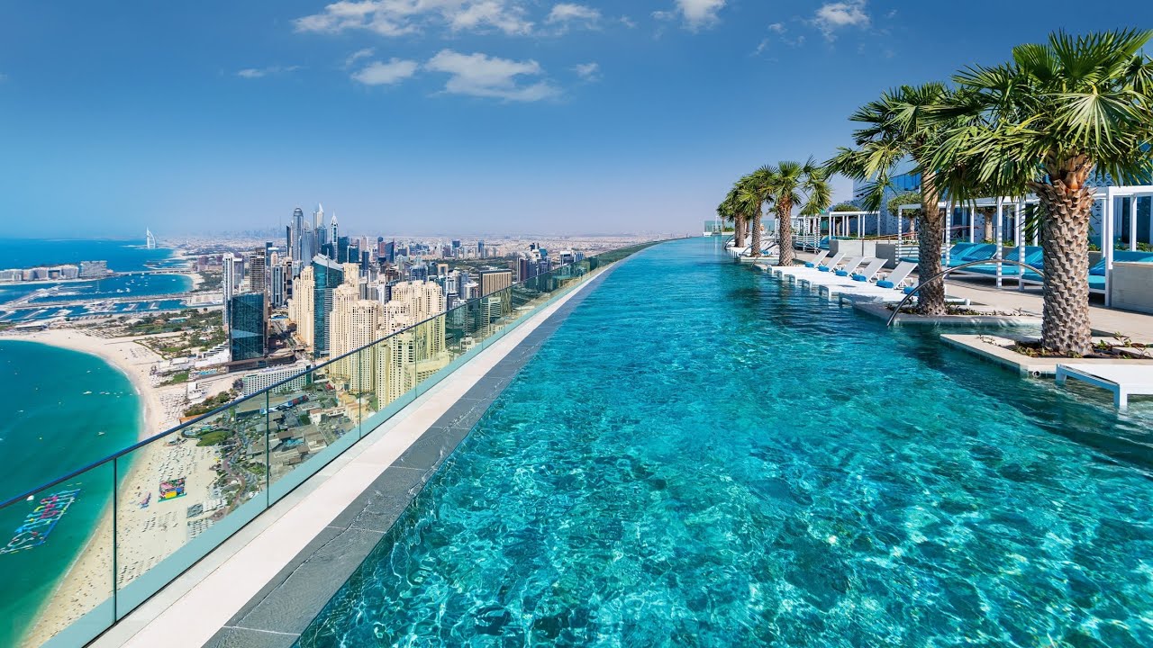 Обзор Адрес Бичь в Дубае Address beach resort in Dubai