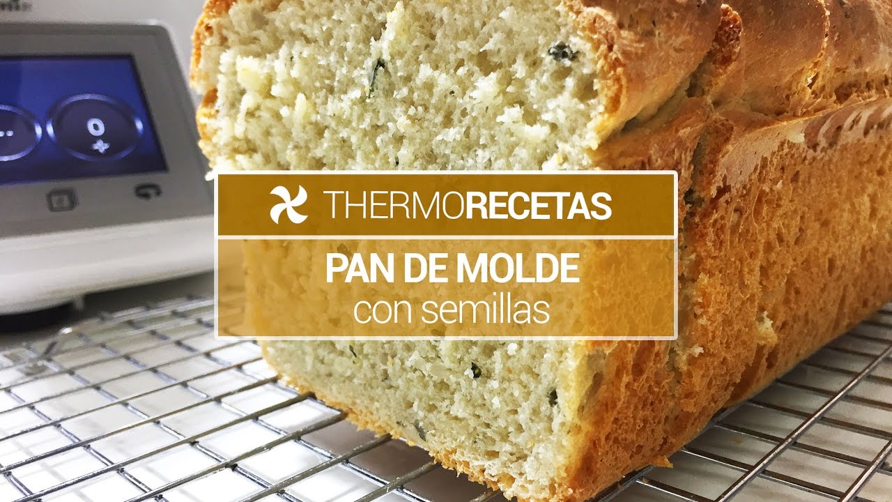 Pan de molde con semillas Thermomix