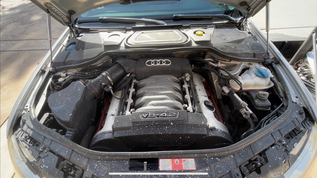 2004 Audi A8L D3 4.2 V8 cam actuator solenoid replacement. P1526 or P1534