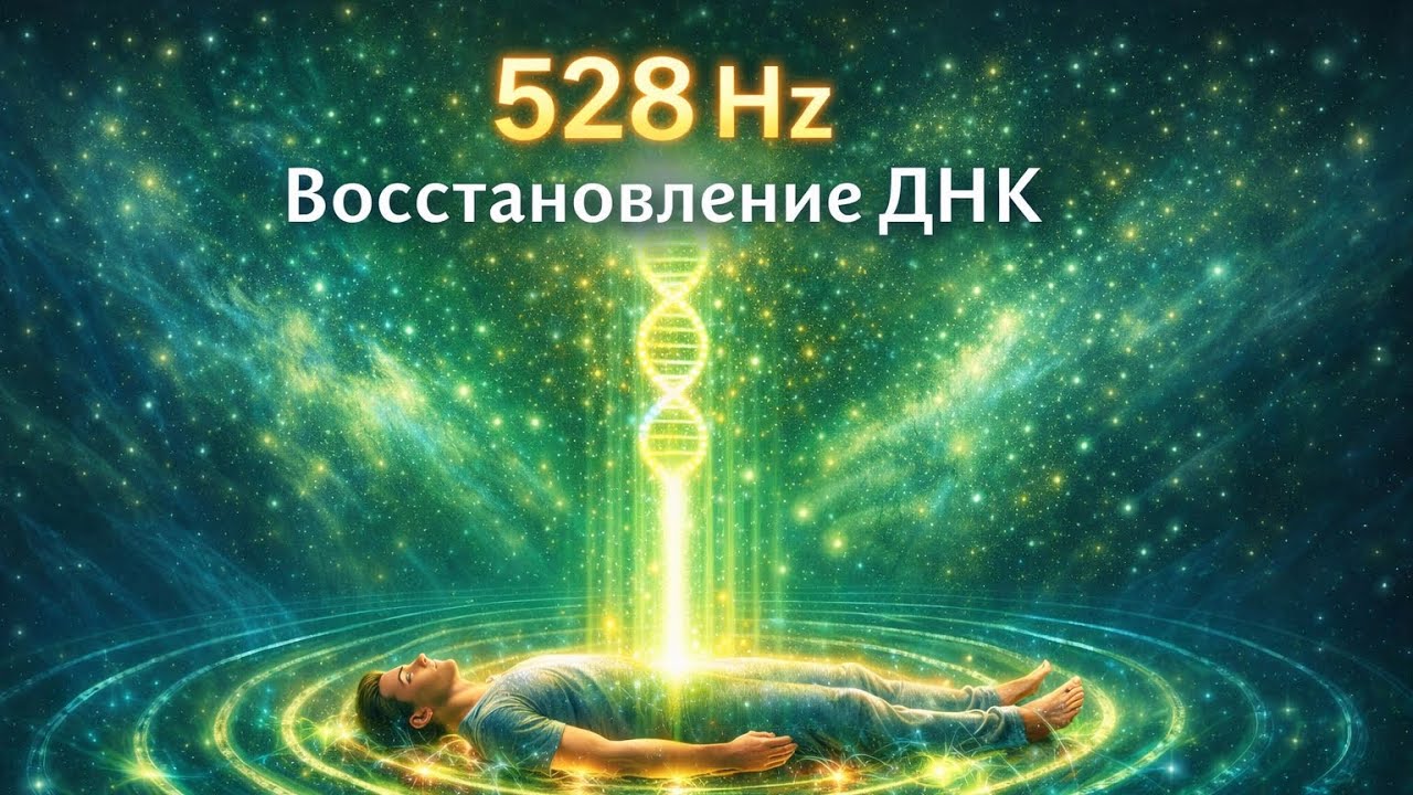 Слушай 528Гц-528Hz| Восстановления ДНК | Исцеление тела| 