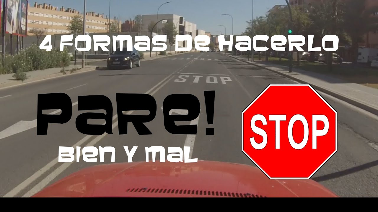 #suspenso muy habitual al no comprender que es realmente un #stop