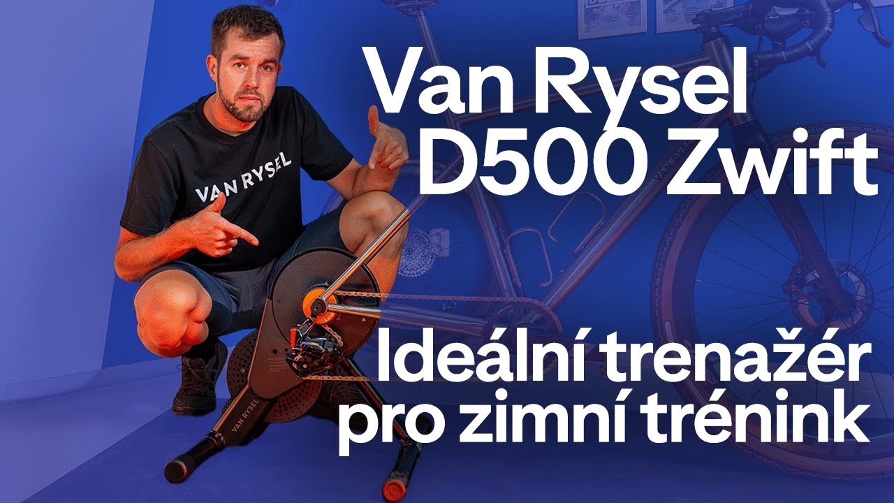 Cyklotrenažér Van Rysel D500 Zwift: Konec výmluv! Trénuj i v zimě